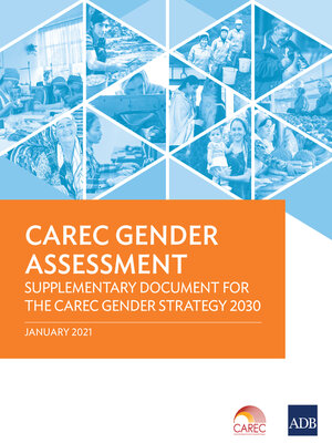 cover image of CAREC Gender Assessment